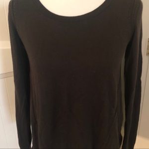 XS super nice and soft dark brown LOFT shirt.